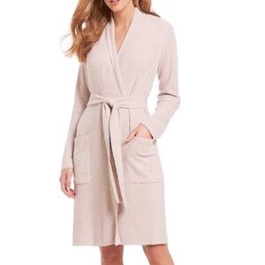 Barefoot Dreams Cozy Chic Lite Ribbed Robe 950 Light Pink Large Extra Large L XL